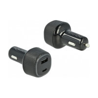 Delock Kfz Ladeadapter USB Type-C™ PD 3.0 und USB Typ-A mit 63 W