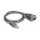 Delock Adapter USB 2.0 Typ-A zu 1 x Seriell RS-232 D-Sub 9 Pin Stecker mit Muttern mit 3 x LED 1 m