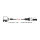 Delock Adapter USB Type-C™ zu 1 x Seriell RS-232 D-Sub 9 Pin Stecker mit Muttern 0,25 m
