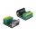 Delock Adapter D-Sub 9 Pin Buchse zu Terminalblock 9 Pin mit Drucktaster