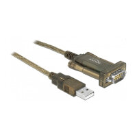 Delock Adapter USB 2.0 Typ-A > 1 x Seriell DB9 RS-232