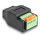 Delock USB Type-C™ 2.0 Stecker zu Terminalblock Adapter mit Drucktaster
