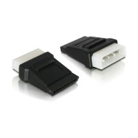 Delock Adapter Power SATA 15 Pin zu Molex 4 Pin Stecker