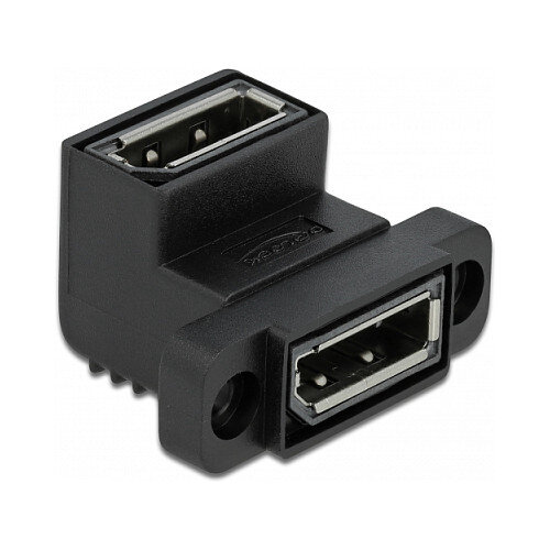 Delock Easy 45 DisplayPort Adapter gewinkelt 90°