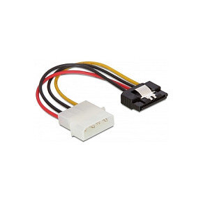 Delock Kabel Power SATA HDD > Molex 4 Pin Stecker mit Metall Clip - gerade