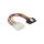 Delock Kabel Power SATA HDD > Molex 4 Pin Stecker mit Metall Clip - gerade