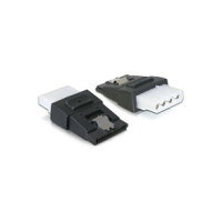 Delock Adapter Power 4 Pin Molex Buchse zu SATA Power 15...