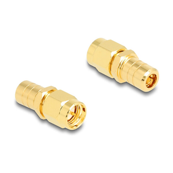 Delock Adapter SMA Stecker zu SMB Stecker HBI59-1