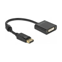 Delock Adapter DisplayPort 1.2 Stecker zu DVI Buchse 4K...