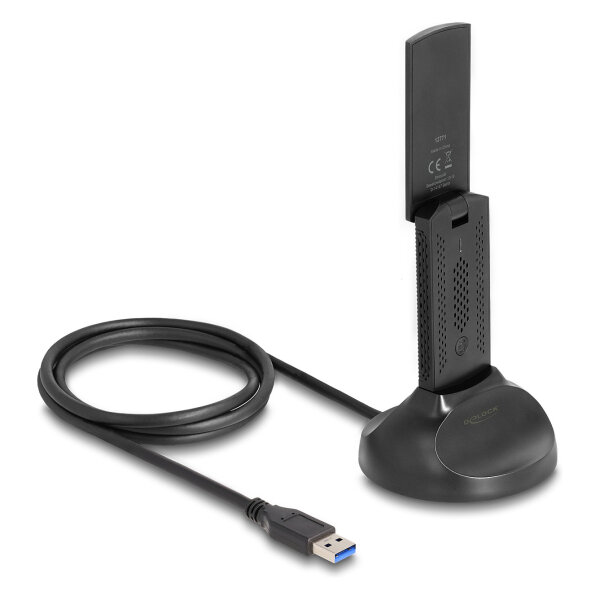 Delock Wi-Fi 6 Dualband WLAN USB Adapter AX1800 (1201 + 574 Mbps)