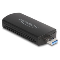 Delock Wi-Fi 6 Dualband WLAN USB Adapter AX1800 (1201 +...