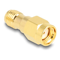 Delock Adapter RP-SMA Stecker zu SMA Buchse HBI59-1