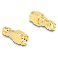 Delock Adapter RP-SMA Stecker zu SMA Buchse HBI59-1