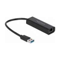 Delock USB Typ-A Netzwerk Adapter 2,5 Gigabit LAN 1 x RJ45