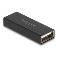 Delock Adapter Gender Changer USB 2.0 Typ-A Buchse zu...