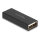 Delock Adapter Gender Changer USB 2.0 Typ-A Buchse zu Buchse Metall