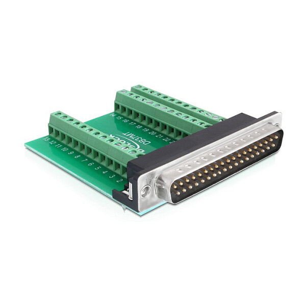 Delock Terminalblock > D-Sub 37 Pin Stecker