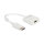 Delock Adapter DisplayPort 1.2 Stecker zu HDMI Buchse 4K Aktiv weiß