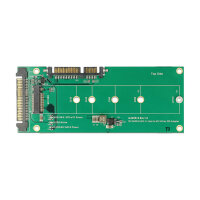 Delock Konverter U.2 SFF-8639 NVMe / SATA 22 Pin > 1 x M.2 Key M