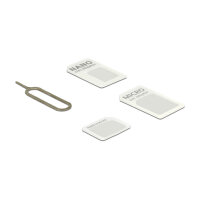Delock 4 in 1 SIM Karten Adapter Set