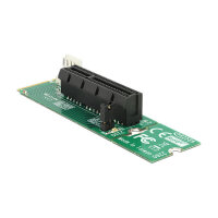 Delock Adapter M.2 Key M Stecker zu PCI Express x4 Slot