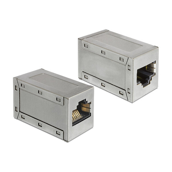 Delock Adapter RJ45 Buchse > RJ45 Buchse Cat.6 STP