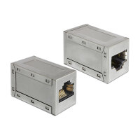 Delock Adapter RJ45 Buchse > RJ45 Buchse Cat.6 STP