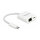 Delock USB Type-C™ Adapter zu Gigabit LAN 10/100/1000 Mbps mit Power Delivery Anschluss weiß