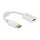 Delock Adapter DisplayPort 1.1 Stecker zu HDMI Buchse Passiv weiß