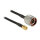 Delock Antennenkabel N Stecker > RP-SMA Stecker CFD200 0,5 m low loss