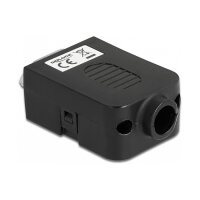 Delock D-Sub9 Stecker zu Terminalblock mit Gehäuse