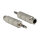 Delock Adapter Klinkenstecker 3,5 mm > Klinkenbuchse 6,35 mm 3 Pin
