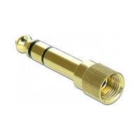 Delock Adapter 6,35 mm Klinkenstecker zu 3,5 mm...