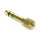 Delock Adapter 6,35 mm Klinkenstecker zu 3,5 mm Klinkenbuchse 3 Pin Metall verschraubbar
