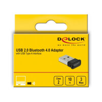 Delock USB 2.0 Bluetooth 4.0 Adapter USB Typ-A