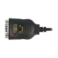 Delock Adapter USB Type-C™ zu 1 x Seriell RS-232 DB9 mit 15 kV ESD Schutz
