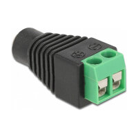 Delock Adapter DC 1,35 x 3,5 mm Buchse > Terminalblock...