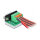 Delock D-Sub9 Buchse zu Terminalblock mit Drucktaster horizontal