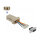 Delock D-Sub 9 Pin Buchse zu RJ12 6P/6C Buchse Montagesatz