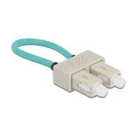 Delock LWL Loopback Adapter SC / OM3 Multimode beige