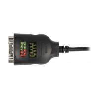 Delock USB Typ-A zu Seriell DB9 Adapter mit 9 LED RS-232 Tester