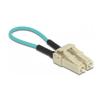Delock LWL Loopback Adapter LC / OM3 Multimode beige