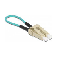 Delock LWL Loopback Adapter LC / OM3 Multimode beige