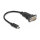 Delock Adapter USB Type-C™ zu 1 x Seriell RS-232 D-Sub 9 Pin Stecker mit Schrauben 0,25 m
