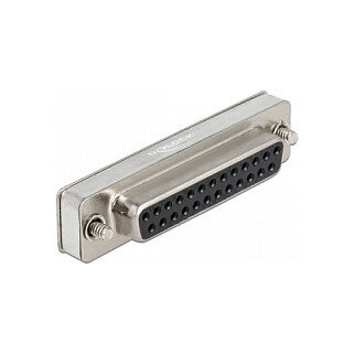 Delock RS-232/422/485 Loopback Adapter mit DB25 Buchse