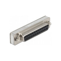 Delock RS-232/422/485 Loopback Adapter mit DB25 Buchse