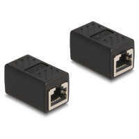 Delock RJ50 Adapter Buchse zu Buchse schwarz