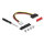 Delock M.2 Key A+E zu PCIe x4 NVMe Adapter gewinkelt mit 20 cm Kabel