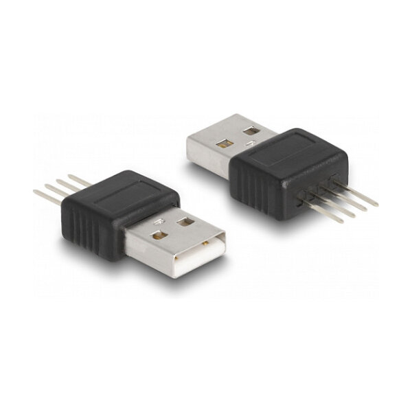 Delock Adapter USB 2.0 Type-A Stecker zu 4 Pin