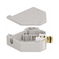 Delock Hutschienenadapter mit Keystone Polklemme zu...